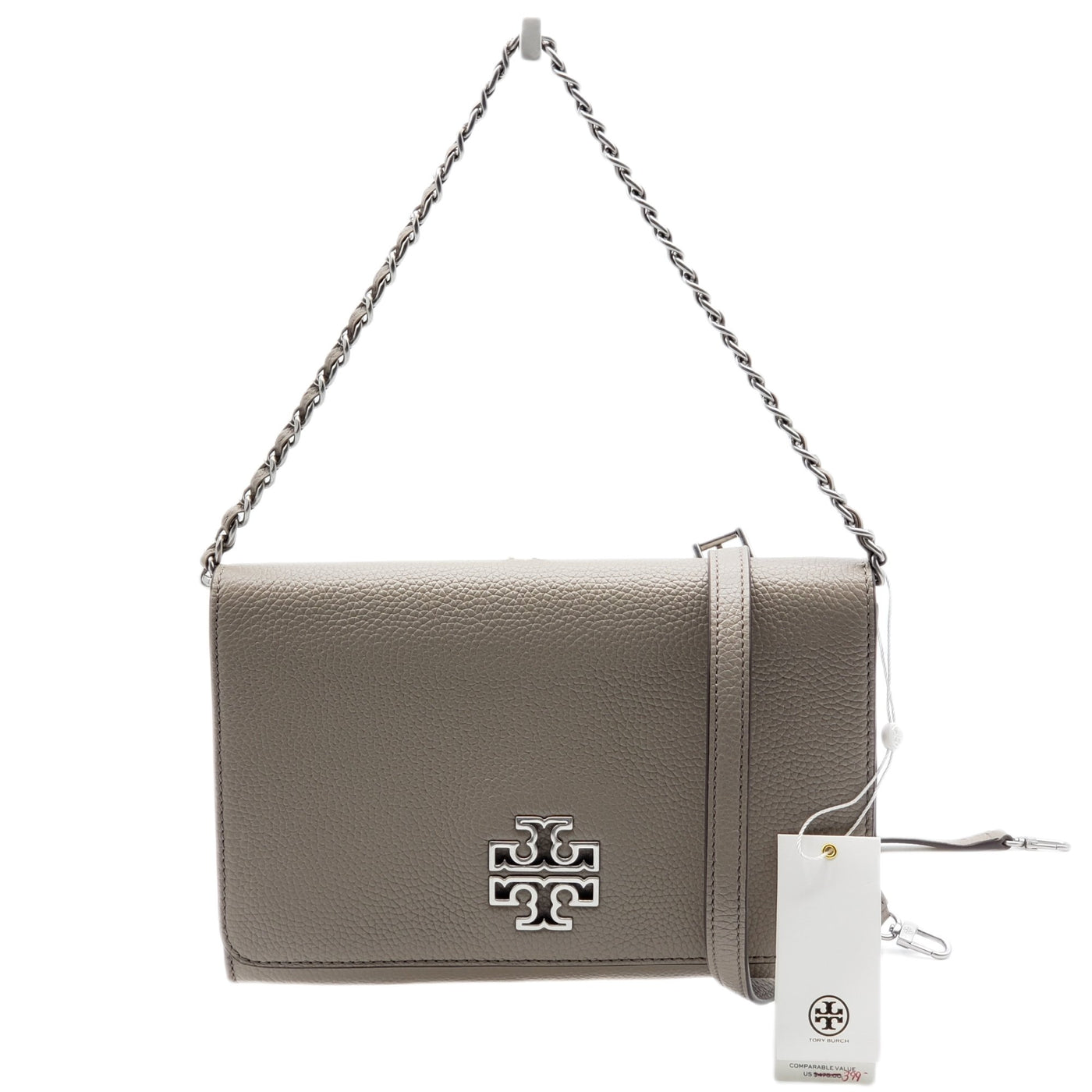 Tory Burch Britten Clutch Crossbody Bag New – Luxury Cheaper