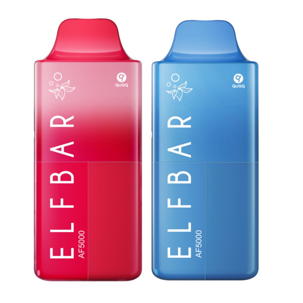Elfbar AF5000 Puffs Disposable Vape Device Pod Kit (BOX OF 5) - Mcr Vape Distro