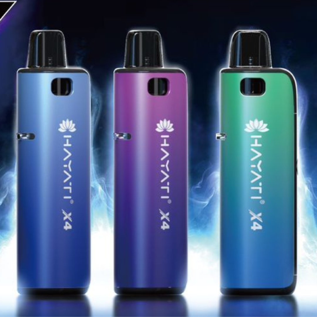 Hayati X4 Refillable Pod System Kit - Mcr Vape Distro