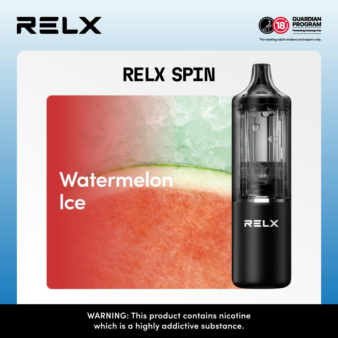 Relx Spin 4000 Puffs Disposable Vape Pod Kit - Mcr Vape Distro