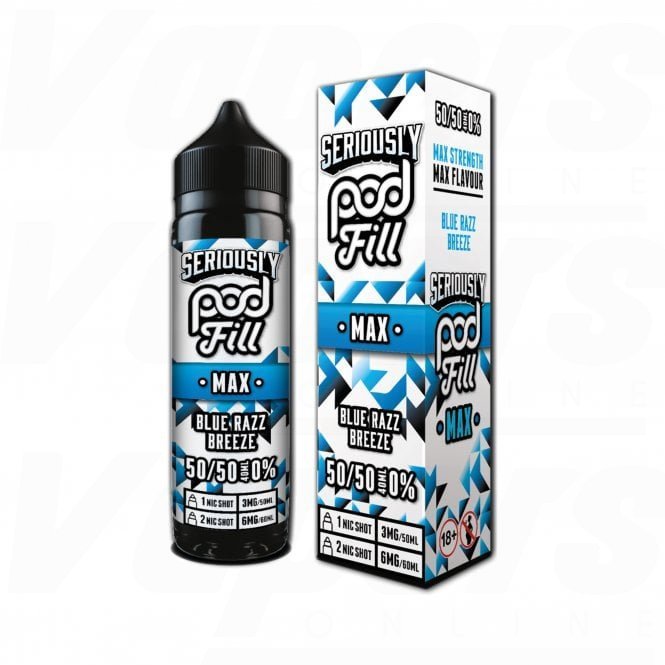 Seriously Pod Fill Max E-Liquid - Mcr Vape Distro