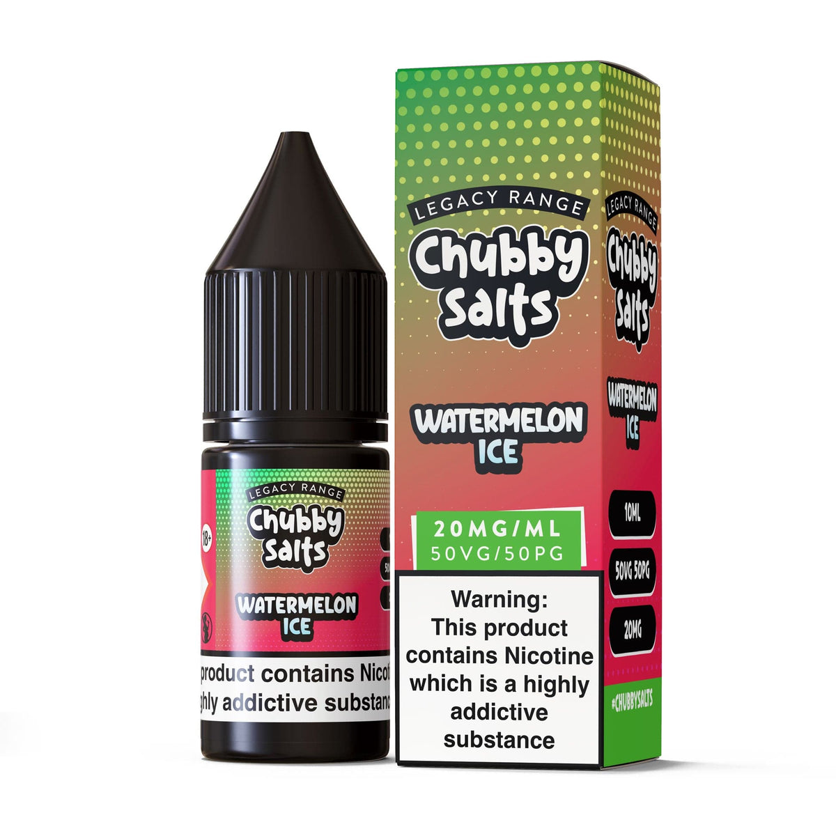 Chubby Salts - 10ml - Nic Salts - Box of 10 - Mcr Vape Distro