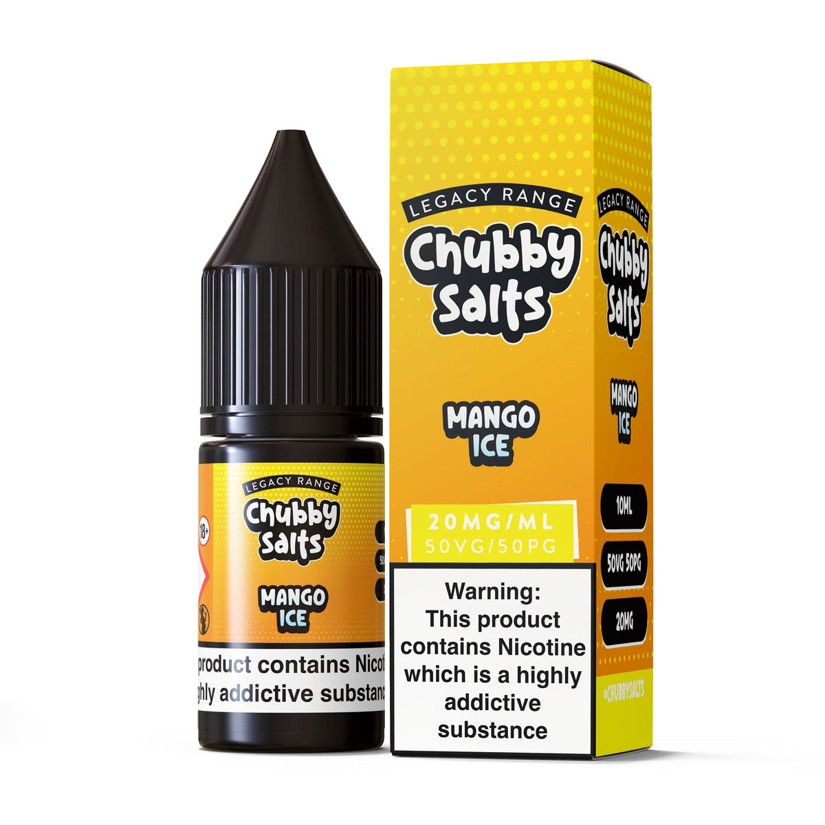 Chubby Salts - 10ml - Nic Salts - Box of 10 - Mcr Vape Distro