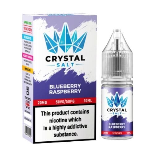 Crystal Nic Salts - 10ml E-liquids - Box of 5 - Mcr Vape Distro