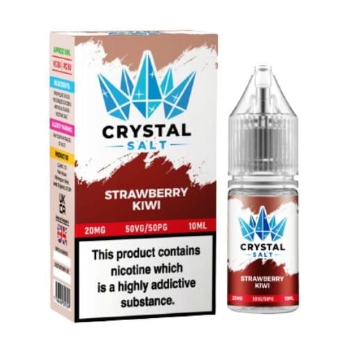 Crystal Nic Salts - 10ml E-liquids - Box of 5 - Mcr Vape Distro