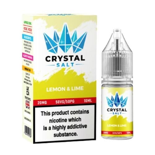 Crystal Nic Salts - 10ml E-liquids - Box of 5 - Mcr Vape Distro