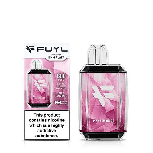 Dinner Lady FUYL Disposable Vape Puff Bar Pod Box of 10 - Mcr Vape Distro