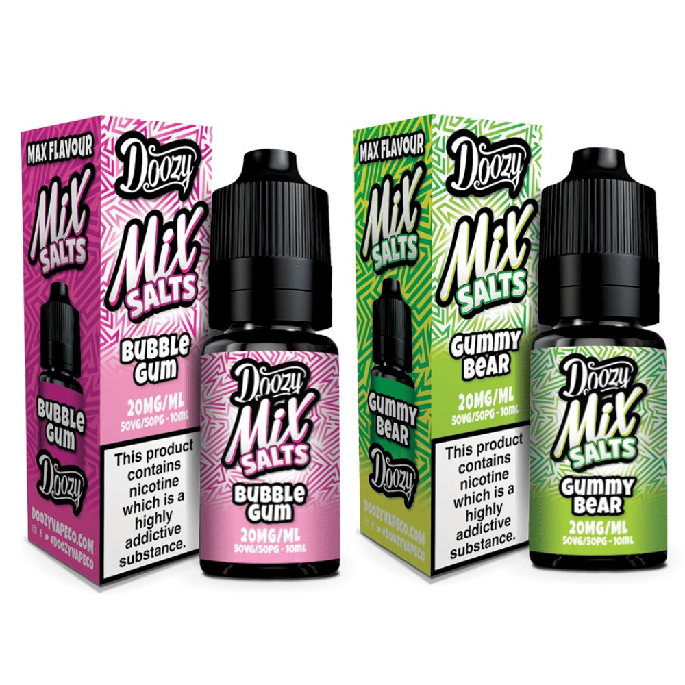 Doozy Mix Salts - 10ml - Nic Salts - Box of 10 - Mcr Vape Distro