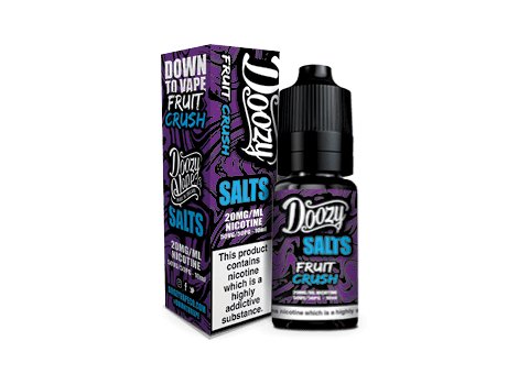 DOOZY VAPE CO. - FRUIT CRUSH - 10ML NIC SALT- Box of 10 - Mcr Vape Distro