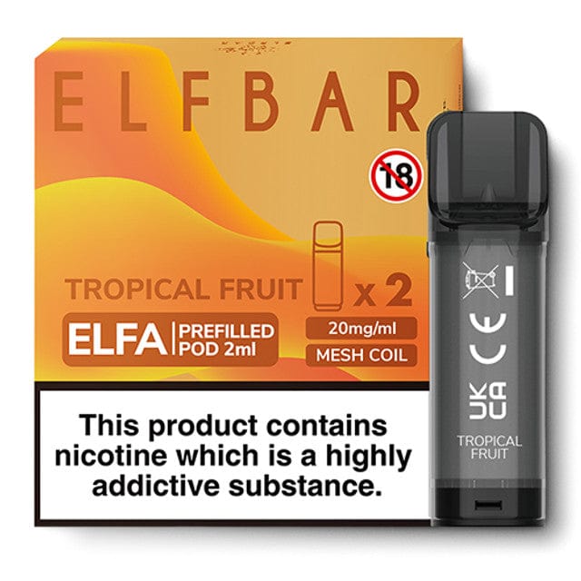 Elf Bar Elfa Pre-Filled Replacement Pods - Mcr Vape Distro