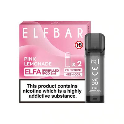 Elf Bar Elfa Pre-Filled Replacement Pods - Mcr Vape Distro