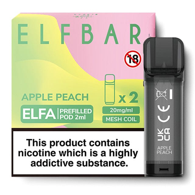 Elf Bar Elfa Pre-Filled Replacement Pods - Mcr Vape Distro