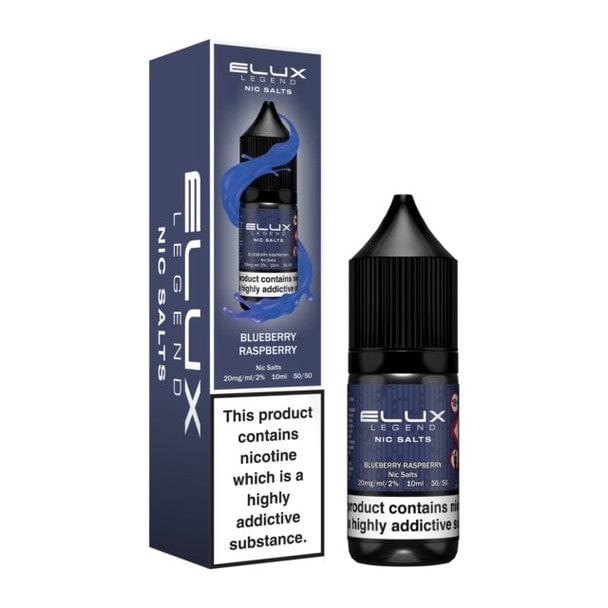 Elux Legend Nic Salts - 10ml E-liquids - Box of 10 - Mcr Vape Distro