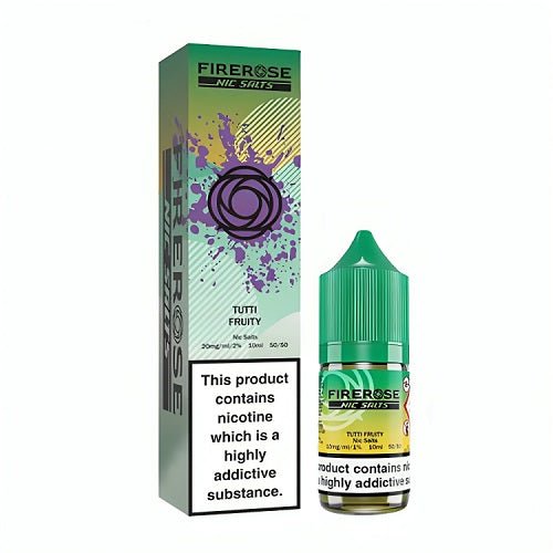 Firerose 5000 Nic Salt 10ml Bottle - Box of 10 - Mcr Vape Distro