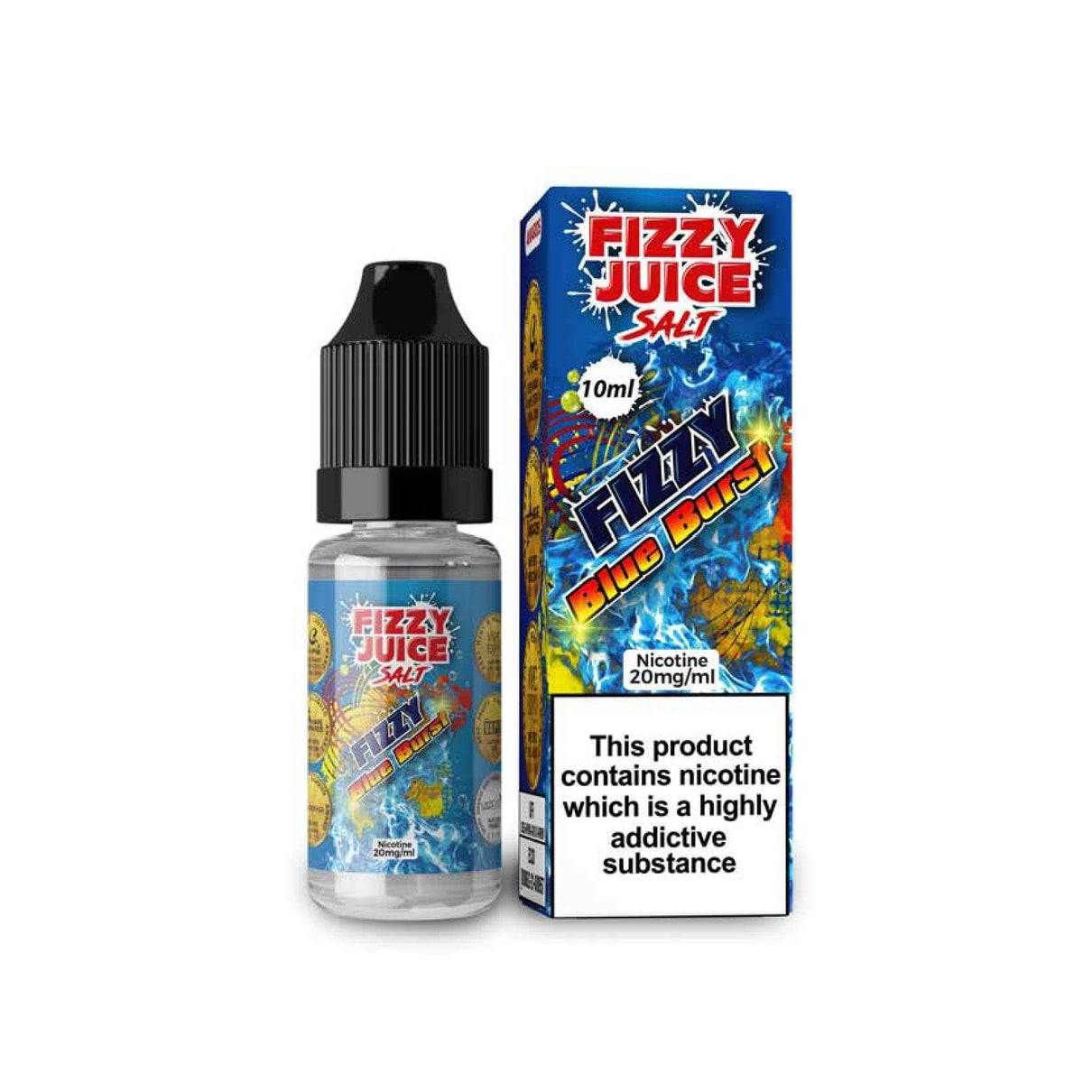 Fizzy Juice - Blue Brust - Nic Salt - Pack x 10 - Mcr Vape Distro