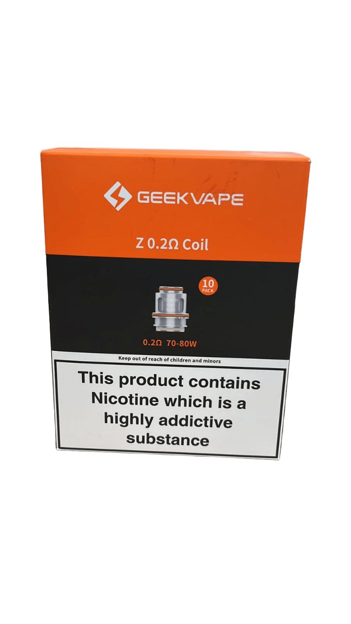 Geek Vape - Z Series - Replacement Coils - Pack of 5 - Mcr Vape Distro