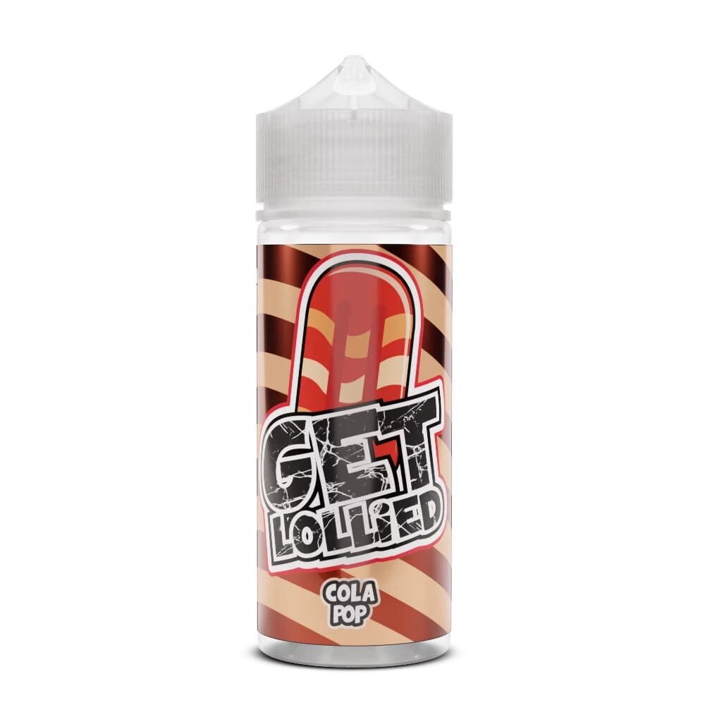Get Lollied Cola Pop E-Liquid-100ml - Mcr Vape Distro