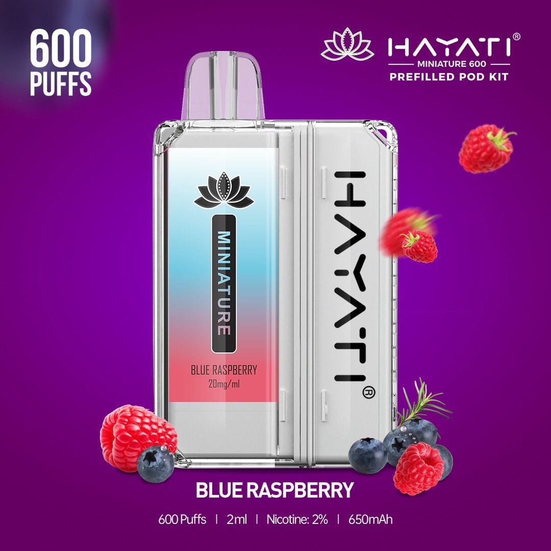 Hayati Miniature 600 Prefilled Pod Kit - Mcr Vape Distro