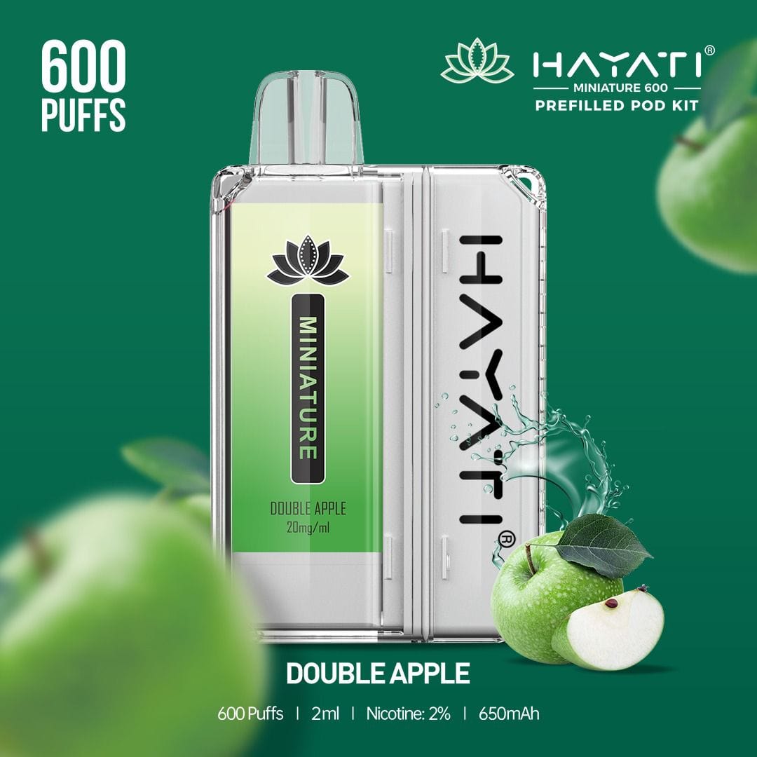 Hayati Miniature 600 Prefilled Pod Kit - Mcr Vape Distro