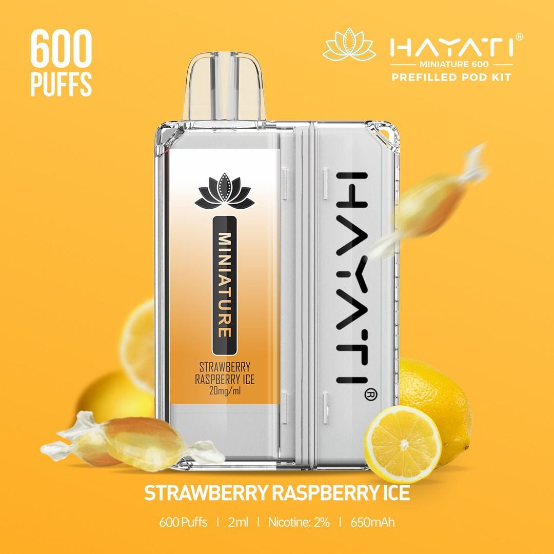 Hayati Miniature 600 Prefilled Pod Kit - Mcr Vape Distro