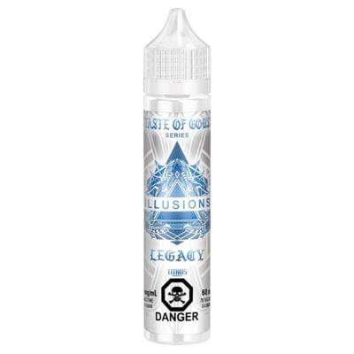 ILLUSIONS VAPOR BY TWELVE MONKEYS - TASTE OF THE GODS LEGACY - 50ML - Mcr Vape Distro