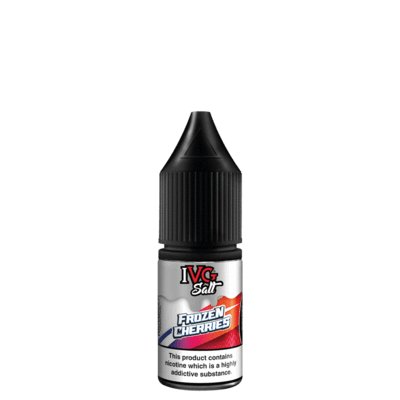 IVG - CRUSHED - FROZEN CHERRIES - 10ML NIC SALT- Box of 10 - Mcr Vape Distro