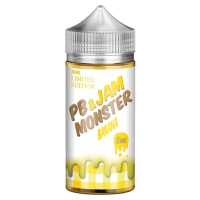 JAM MONSTER - PB & JAM BANANA - 100ML - Mcr Vape Distro