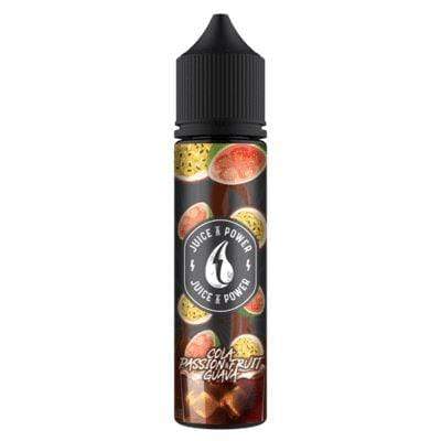 JUICE N POWER - COLA, PASSION FRUIT AND GUAVA - 50ML - Mcr Vape Distro