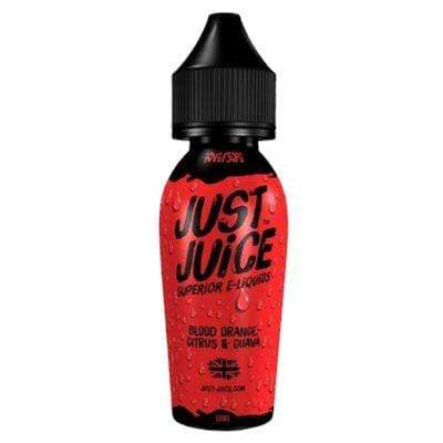 JUST JUICE - BLOOD ORANGE CITRUS & GUAVA - 50ML - Mcr Vape Distro