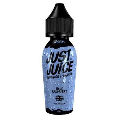 JUST JUICE - BLUE RASPBERRY - 50ML - Mcr Vape Distro