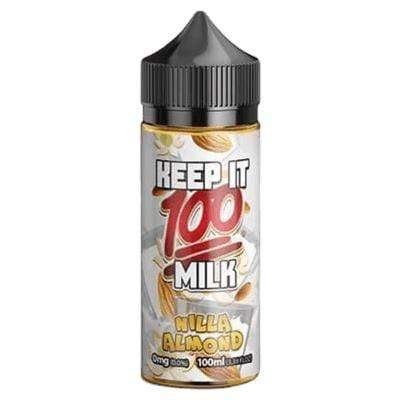 KEEP IT 100 - NILLA ALMOND MILK - 100ML - Mcr Vape Distro