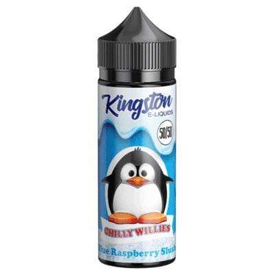 KINGSTON - 50/50 - BLUE RASP SLUSH - 100ML - Mcr Vape Distro