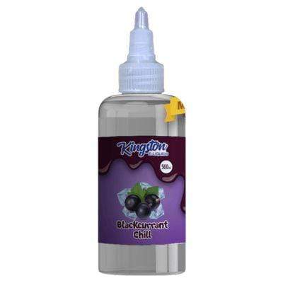 KINGSTON - BLACKCURRANT CHILL - 500ML - Mcr Vape Distro