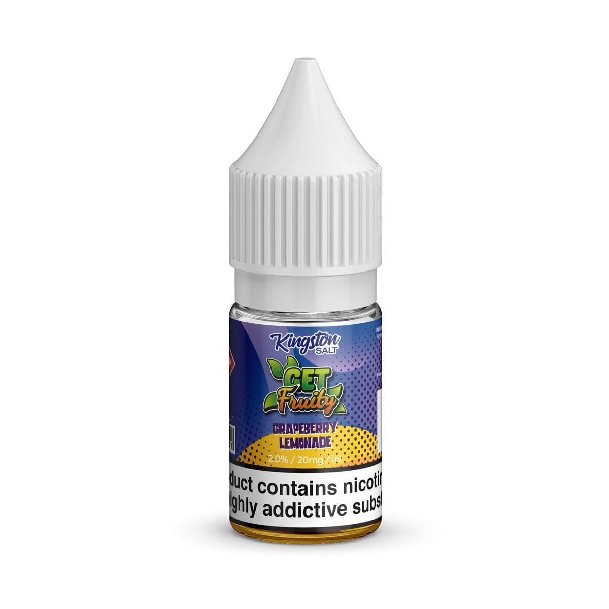 Kingston Get Fruity - Nic Salt - 10ml - Box of 10 - Mcr Vape Distro