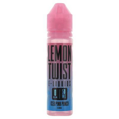 LEMON TWIST - ICED PINK PUNCH - 50ML - Mcr Vape Distro