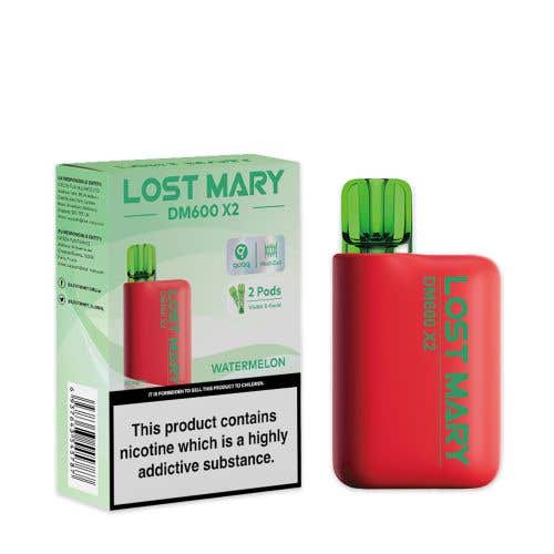 Lost Mary DM600 X2 Disposable Vape Box of 10 - Mcr Vape Distro