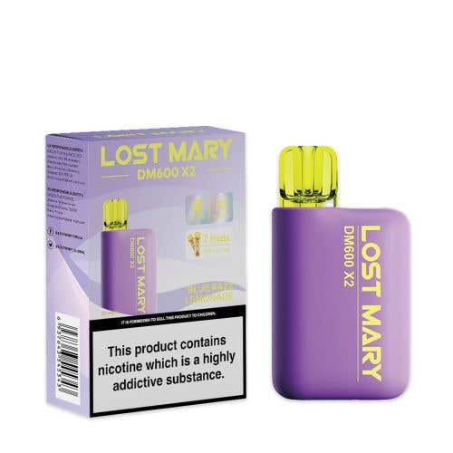 Lost Mary DM600 X2 Disposable Vape Box of 10 - Mcr Vape Distro