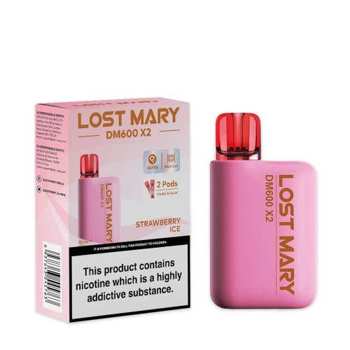 Lost Mary DM600 X2 Disposable Vape Box of 10 - Mcr Vape Distro