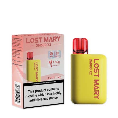 Lost Mary DM600 X2 Disposable Vape Box of 10 - Mcr Vape Distro