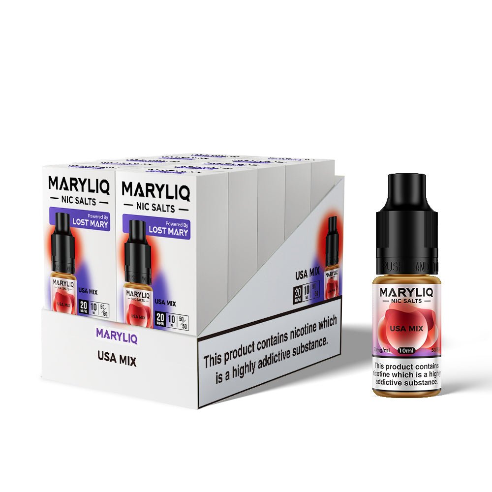 Lost Mary Maryliq Nic Salts 10ml - Box of 10 - Mcr Vape Distro