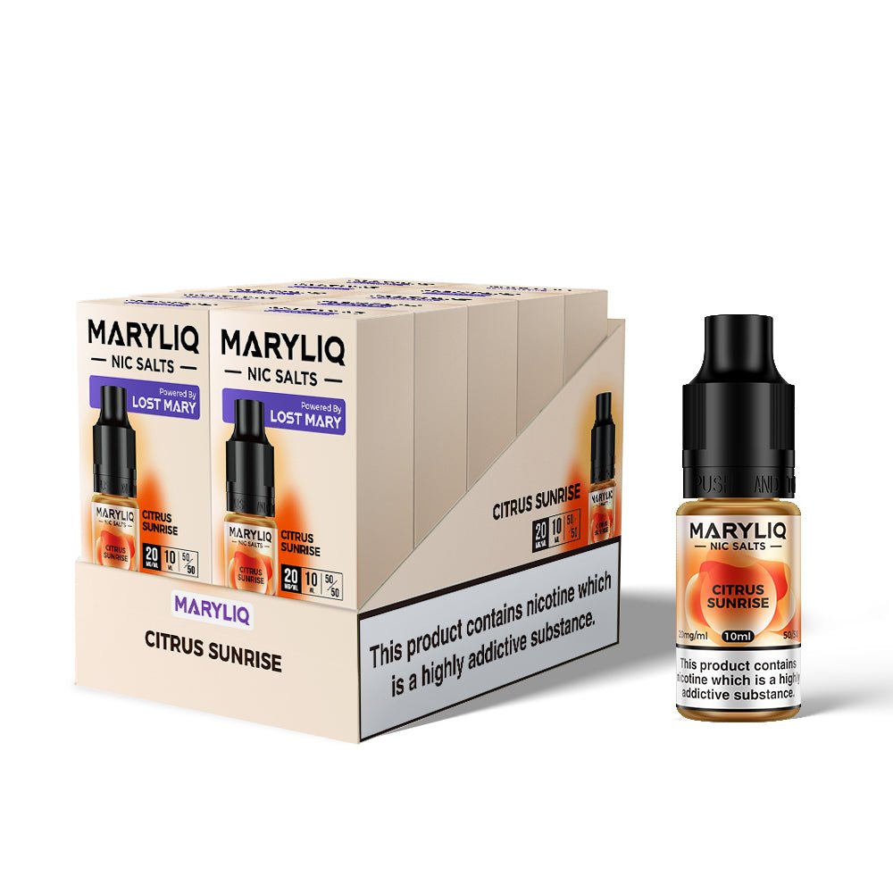 Lost Mary Maryliq Nic Salts 10ml - Box of 10 - Mcr Vape Distro