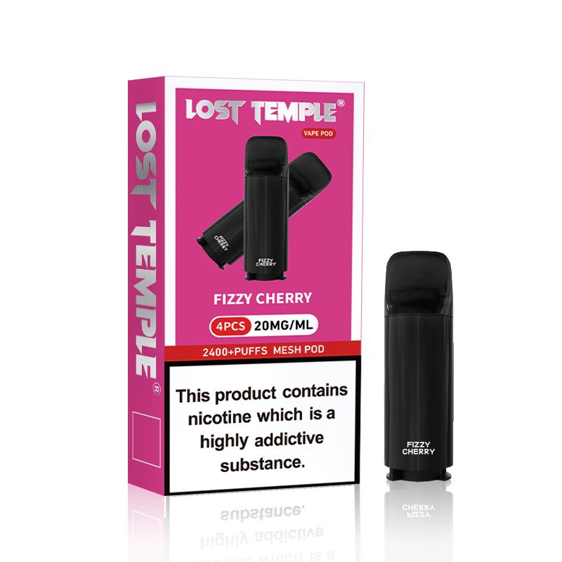 Lost Temple 2400 Puffs Pre-filled Pods - Pack of 4 - Mcr Vape Distro