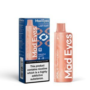 Mad Eyes Hoal 600 Puffs Disposable Vape Box of 10 - Mcr Vape Distro