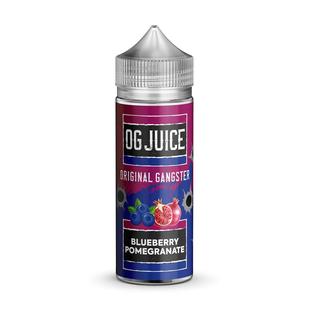 OG Juice Original Gangster - Blueberry Pomegranate - 100ml E-liquid Shortfill - Mcr Vape Distro