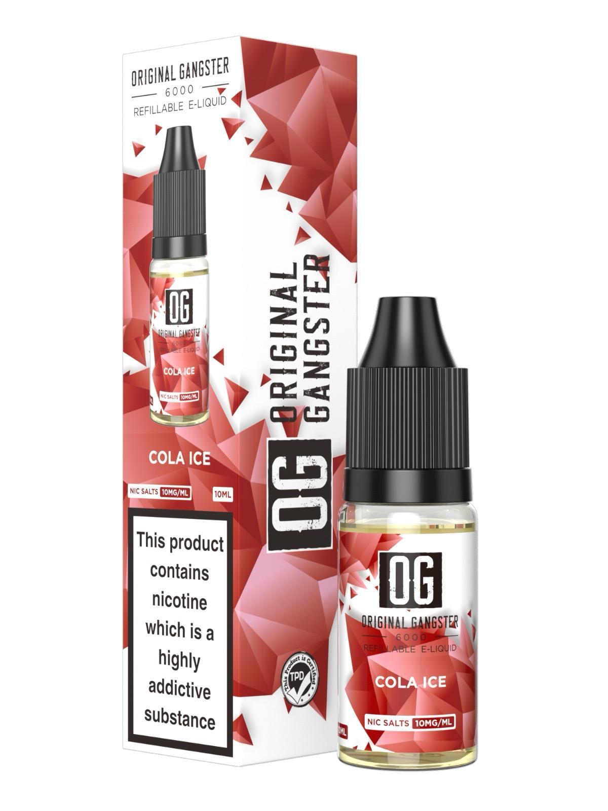 OG Original Gangster 6000 Salt 10ml ( Box of 10 ) - Mcr Vape Distro