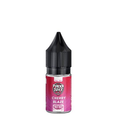 PUKKA JUICE - CHERRY BLAZE - 10ML NIC SALT - BOX OF 10 - Mcr Vape Distro