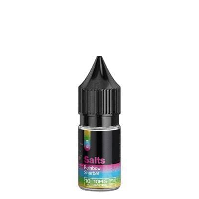 RED SALTS - RAINBOW SHERBET - 10ML NIC SALTS (BOX OF 10) - Mcr Vape Distro