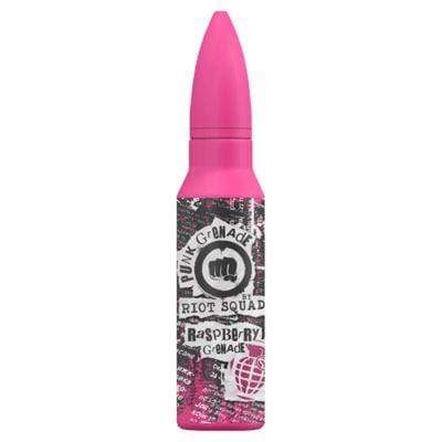 RIOT SQUAD - PUNK GRENADE SERIES - RASPBERRY - 50ML - Mcr Vape Distro