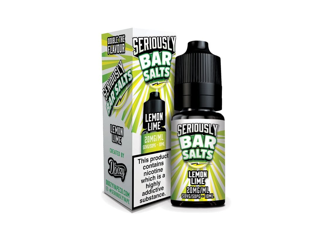 Seriously Bar Salts - 10ml - Nic Salts - Box of 10 - Mcr Vape Distro