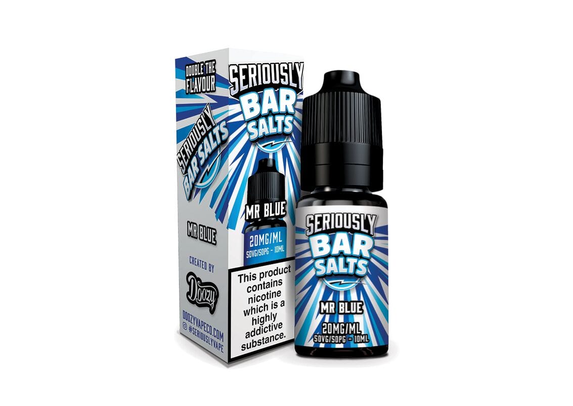 Seriously Bar Salts - 10ml - Nic Salts - Box of 10 - Mcr Vape Distro